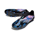 Adidas F50 Elite Laceless Black and White Firm Ground FG Football Boot - Blue/Pink