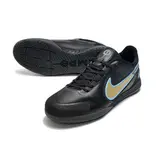 Nike Tiempo Legend 9 Elite Black Yellow and Blue Indoor IC Football Boot