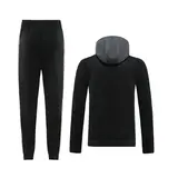 Nike Black Grey and Orange Cold Set Jacket and Pants