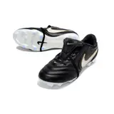 Nike Tiempo Ligera Pro Black and White Firm Ground FG Football Boot
