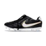 Nike Tiempo Ligera Pro Black and White Firm Ground FG Football Boot