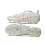 Adidas Predator 26 Elite Laceless White Firm Ground FG Football Boot