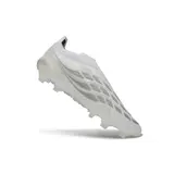 Adidas Predator 26 Elite Laceless White Firm Ground FG Football Boot