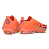Adidas F50+ Elite Laceless Orange Firm Ground FG Football Boot