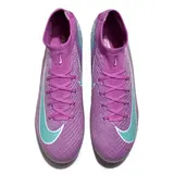 Nike Air Zoom Mercurial Superfly 10 Elite Purple and Blue Firm Ground FG Kids Football Boot