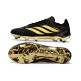 Adidas Predator 26 Elite Black and Golden Firm Ground FG Football Boot