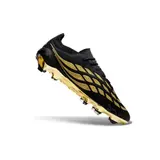 Adidas Predator 26 Elite Black and Golden Firm Ground FG Football Boot