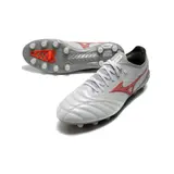Mizuno Morelia Neo III Elite White and Red Firm Ground FG Football Boot