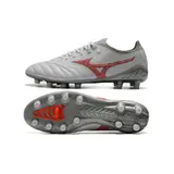 Mizuno Morelia Neo III Elite White and Red Firm Ground FG Football Boot