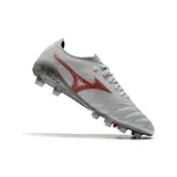 Mizuno Morelia Neo III Elite White and Red Firm Ground FG Football Boot