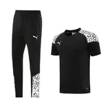 Puma Training Black White Training Set T-Shirt and Pants