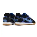 Nike SB Gato X Supreme Black and Blue Indoor IC Football Boot - Royal Blue/Black