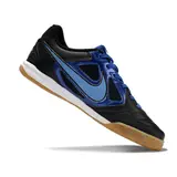 Nike SB Gato X Supreme Black and Blue Indoor IC Football Boot - Royal Blue/Black