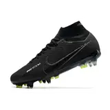 Nike Zoom Mercurial Superfly 9 Elite Black Pack Aluminium Studs SG Football Boot