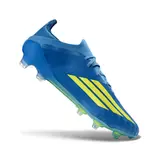 Adidas F50 Primeknit Elite Blue and Yellow Firm Ground FG Football Boot