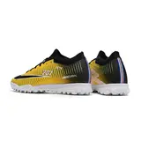 Nike Zoom Mercurial Vapor 15 Elite Yellow and Black Turf TF Kids Football Boot