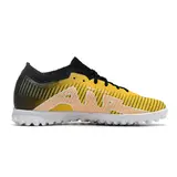 Nike Zoom Mercurial Vapor 15 Elite Yellow and Black Turf TF Kids Football Boot