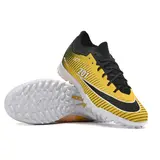 Nike Zoom Mercurial Vapor 15 Elite Yellow and Black Turf TF Kids Football Boot