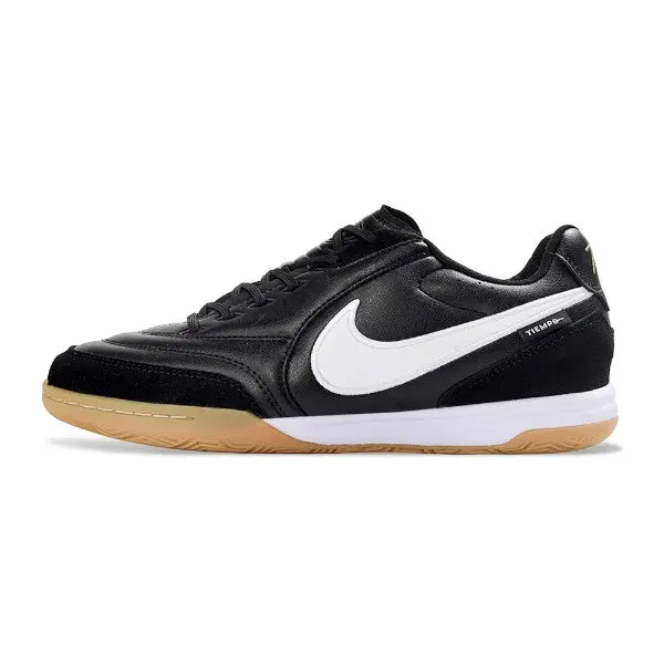 Nike Tiempo Streetgato Black and White Indoor IC Football Boot