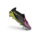 Adidas Predator 27 Elite Tongue Black, Yellow and Pink Firm Ground FG Football Boot