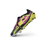 Adidas Predator 27 Elite Tongue Black, Yellow and Pink Firm Ground FG Football Boot