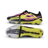 Adidas Predator 27 Elite Tongue Black, Yellow and Pink Firm Ground FG Football Boot