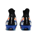 Nike Air Zoom Mercurial Superfly 10 Elite Black Blue and Orange Firm Ground FG Kids Football Boot