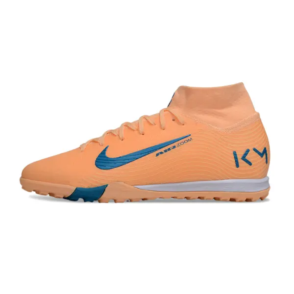 Nike Zoom Mercurial Superfly 10 Elite Orange Mbappe Pack Turf TF Football Boot