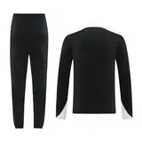 Nike Black and White Cold Set Quarter-Zip Top and Pants