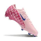 Nike Air Zoom Mercurial Vapor 16 Elite Pink and Blue Firm Ground FG Kids Football Boot - Light Pink/Blue