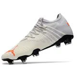 Puma Future Z 1.3 White and Gray Firm Ground FG Football Boot
