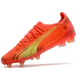 Puma Ultra Ultimate Fearless Pack Black and Yellow Firm Ground FG Football Boot