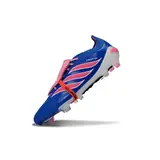 Adidas Predator 26 Elite Tongue Blue, Pink and White Firm Ground FG Football Boot