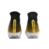 Nike Zoom Mercurial Superfly 9 Elite Yellow and Black Firm Ground FG Kids Football Boot