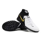 Nike Phantom Luna 2 Elite White and Black Turf TF Kids Football Boot