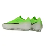 Nike Air Zoom Mercurial Vapor 17 Elite Light Green and White Firm Ground FG Kids Football Boot