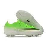 Nike Air Zoom Mercurial Vapor 17 Elite Light Green and White Firm Ground FG Kids Football Boot