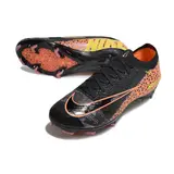Nike Air Zoom Mercurial Vapor 16 Elite Orange and Black Firm Ground FG Football Boot - Black/Orange Print