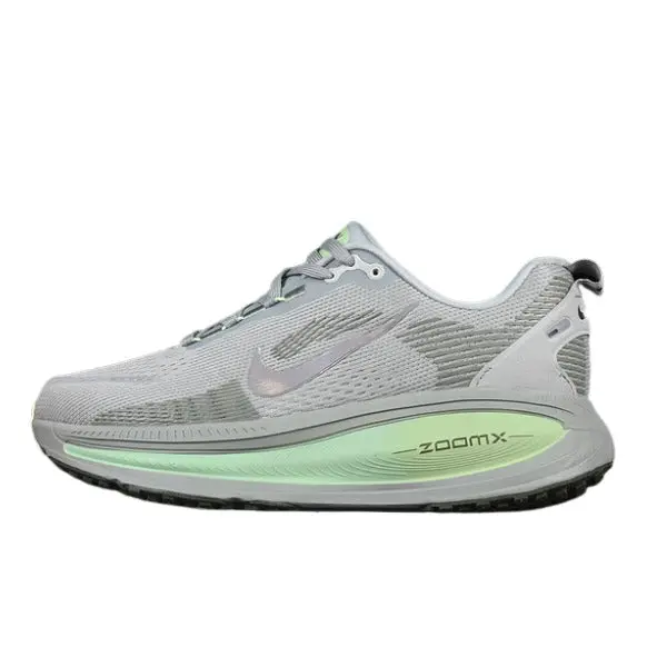 Nike Air Zoom Vomero 18 Gray and Light Green Running Shoes