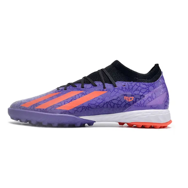 Adidas X Crazyfast.1 TF Purple and Orange Turf TF Football Boot