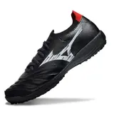 Mizuno Neo Sala Turf TF Black and White Football Boot - Red Heel