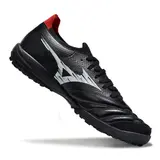 Mizuno Neo Sala Turf TF Black and White Football Boot - Red Heel