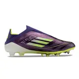 Adidas F50 Elite Laceless Gray and Black Firm Ground FG Kids Football Boot