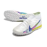 Nike Zoom Mercurial Superfly 9 Academy White and Multicolor Turf TF Football Boot