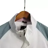 Jordan Green and White Windbreaker Jacket