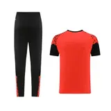 Puma Training Orange Black Training Set T-Shirt and Pants