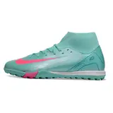 Nike Zoom Mercurial Superfly 10 Academy Light Blue Turf TF Football Boot