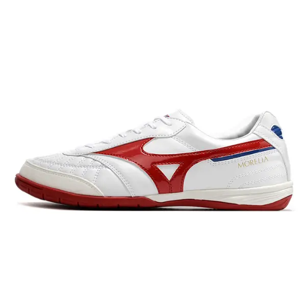 Mizuno Morelia Sala Japan White Red and Blue Indoor IC Football Boot