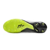 Nike Air Zoom Mercurial Vapor 15 Elite Kids Gray and Green Artificial Ground AG Football Boot