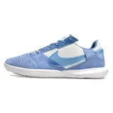 Nike Streetgato White and Blue Indoor IC Football Boot - Light Blue